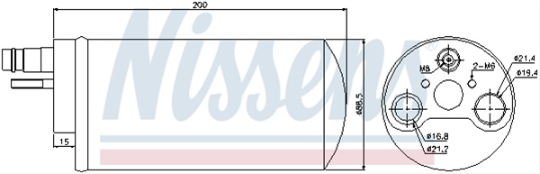 Uscator,aer Conditionat Nissens Renault 95494