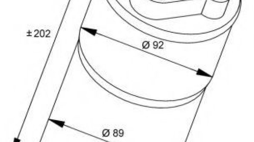 Uscator,aer conditionat OPEL VIVARO combi (J7) (2001 - 2014) NRF 33318 piesa NOUA