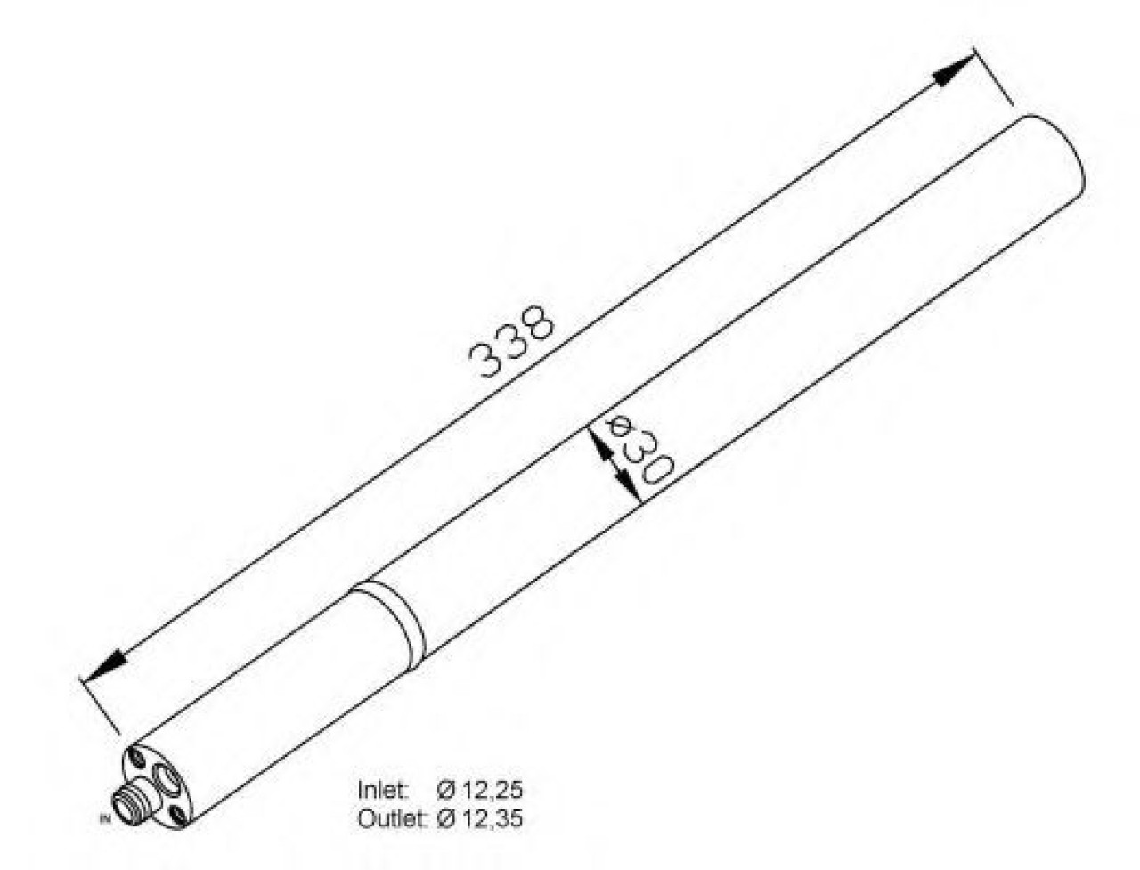 Uscator,aer conditionat VW GOLF VI Cabriolet (517) (2011 - 2016) NRF 33211 piesa NOUA