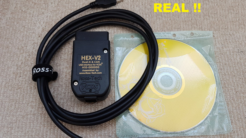 VagCom Hex V2, VCDS 22.10, HW 1:1 dupa original ARM STM32F405, no VIN limit, MQB