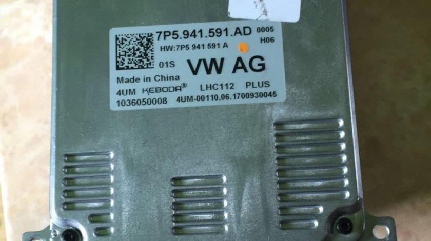 Vand modul/calculator LED VW Skoda Seat 7P5941591AD
