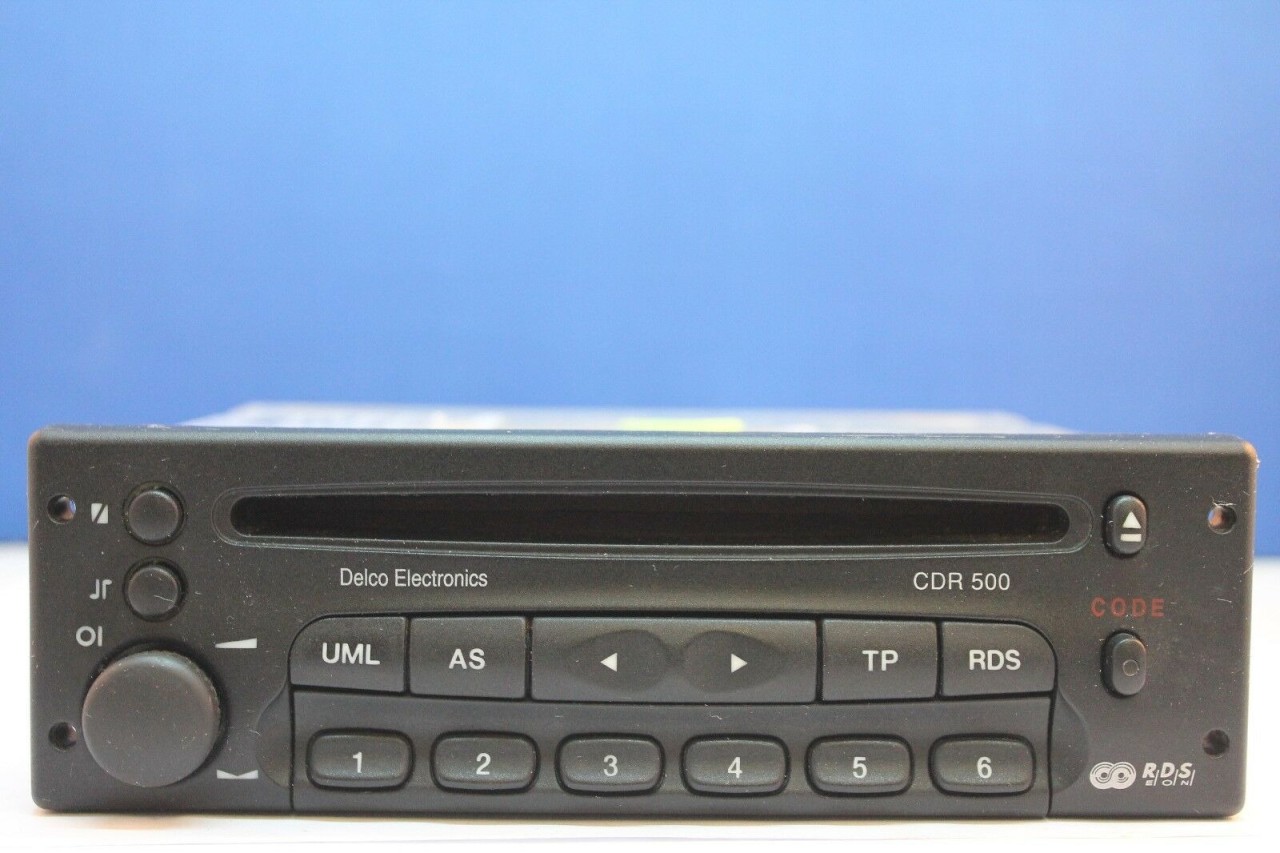 Vand Radio Cd Player Original Opel Delco cdr500 #15970137