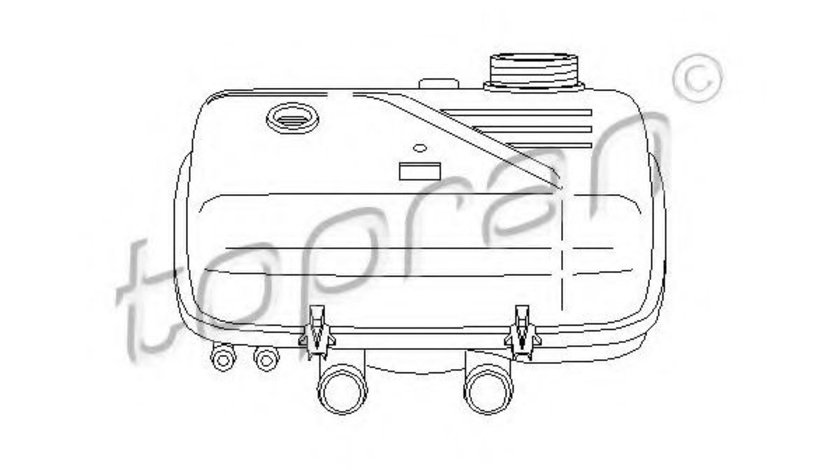 Vas de expansiune, racire PEUGEOT EXPERT Van (222) (1995 - 2016) TOPRAN 721 994 piesa NOUA