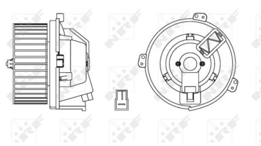 Ventilator, habitaclu Fiat DUCATO caroserie (230L) 1994-2002 #3 05991115