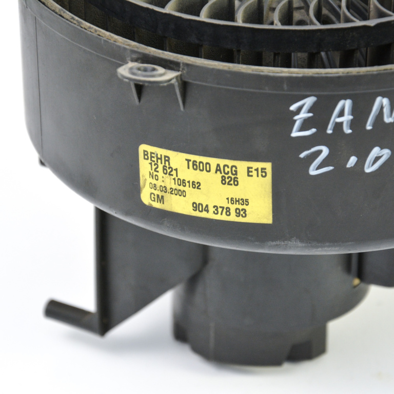 Ventilator Habitaclu / Ventilator Aeroterma Opel ZAFIRA A (F75) 1999 - 2006 90437893, 904 378 93, 9002249