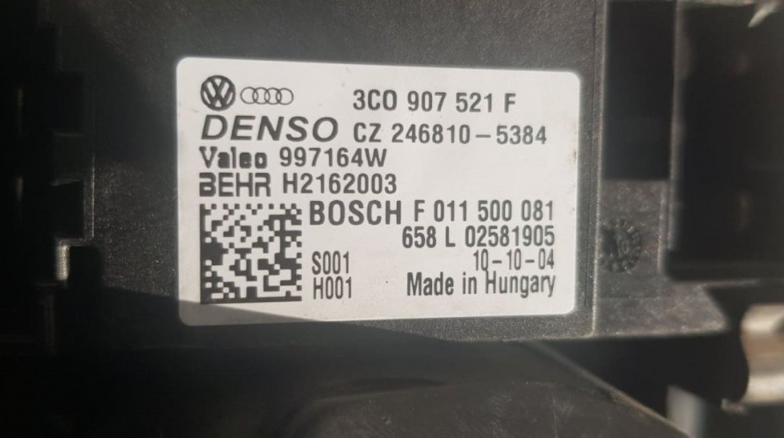 Ventilator habitaclu VW Passat CC II 2.0 TDi cod piesa : 1K1820015J