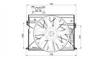 Ventilator racire Mercedes CLS (C219) 2004-2011 #2...