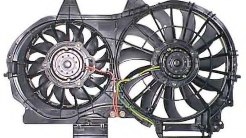 Ventilator, radiator AUDI A4 Cabriolet (8H7, B6, 8HE, B7) (2002 - 2009) NRF 47205 piesa NOUA