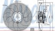 Ventilator, radiator CITROEN BERLINGO (MF) (1996 -...