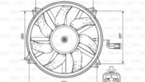 Ventilator, radiator CITROEN C8 (EA, EB) (2002 - 2...