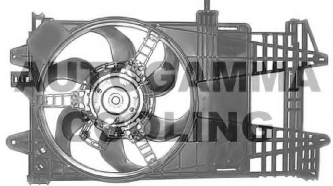 Ventilator, radiator FIAT IDEA (350) (2003 - 2016) AUTOGAMMA GA201031 piesa NOUA