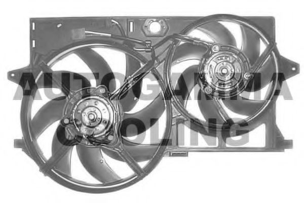 Ventilator, radiator FIAT SCUDO combinato (220P) (1996 - 2006) AUTOGAMMA GA201496 piesa NOUA