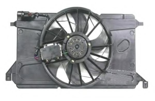 Ventilator, radiator FORD FOCUS II (DA) (2004 - 2012) NRF 47266 piesa NOUA