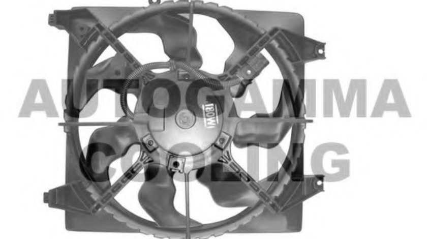Ventilator, radiator HYUNDAI SANTA FE II (CM) (2005 - 2012) AUTOGAMMA GA228011 piesa NOUA