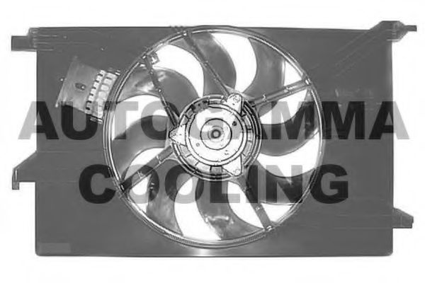 Ventilator, radiator OPEL VECTRA B (36) (1995 - 2002) AUTOGAMMA GA200804 piesa NOUA