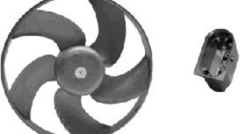 Ventilator, radiator PEUGEOT 206 SW (2E/K) (2002 - 2016) VAN WEZEL 4028745 piesa NOUA