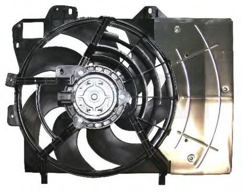 Ventilator, radiator PEUGEOT 207 (WA, WC) (2006 - 2016) TYC 805-0011 piesa NOUA