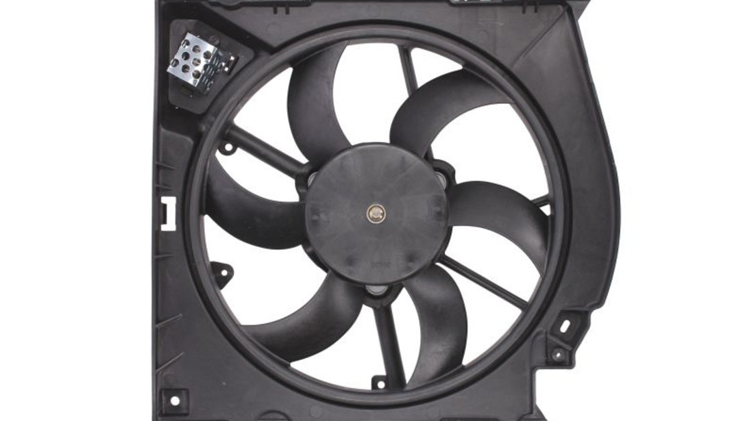 Ventilator, radiator RENAULT TWINGO II (CN0) (2007 - 2014) TYC 828-0001 piesa NOUA