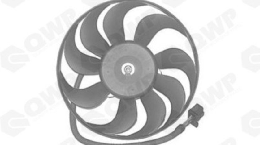 Ventilator, radiator SEAT IBIZA IV (6L1) (2002 - 2009) QWP WEV111 piesa NOUA