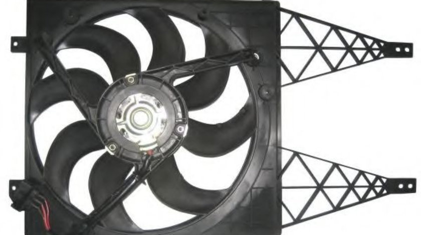 Ventilator, radiator SEAT IBIZA V (6J5, 6P1) (2008 - 2016) NRF 47374 piesa NOUA