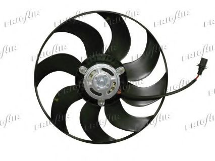 Ventilator, radiator SKODA FABIA II Combi (2007 - 2014) FRIGAIR 0510.2027 piesa NOUA