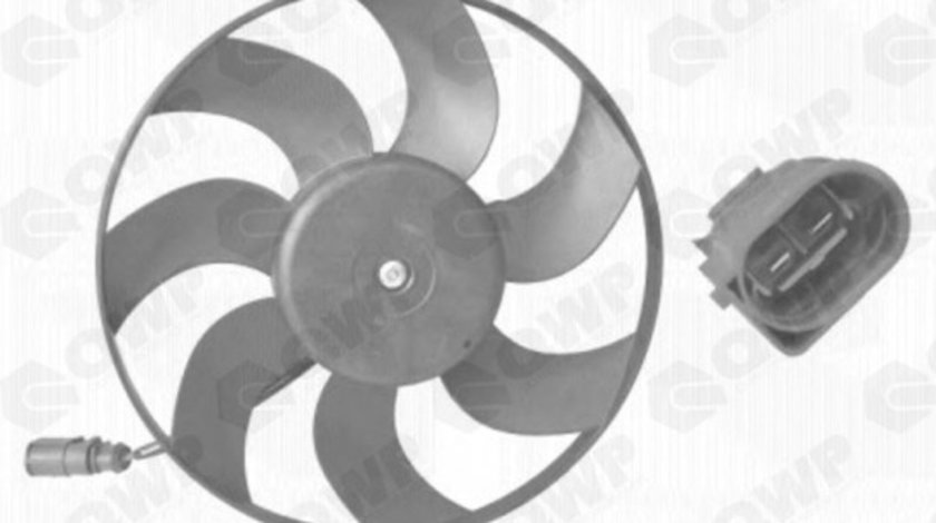 Ventilator, radiator SKODA OCTAVIA III (5E3) (2012 - 2016) QWP WEV108 piesa NOUA