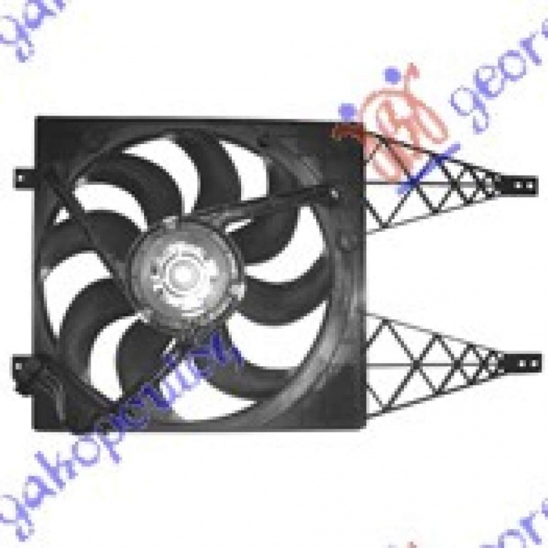 Ventilator Radiator - Skoda Rapid 2012 , 6r0959455e