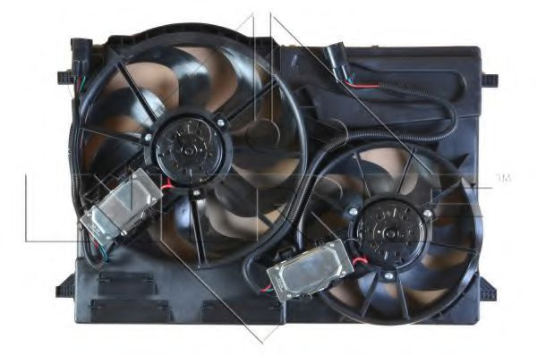 Ventilator, radiator VOLVO S80 II (AS) (2006 - 2016) NRF 47714 piesa NOUA