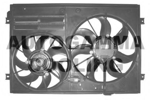 Ventilator, radiator VW PASSAT Variant (3C5) (2005 - 2011) AUTOGAMMA GA200497 piesa NOUA