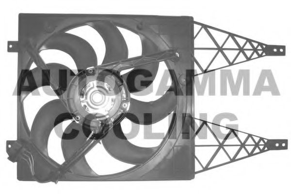 Ventilator, radiator VW POLO (9N) (2001 - 2012) AUTOGAMMA GA200482 piesa NOUA