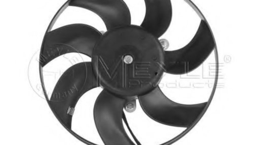 Ventilator, radiator VW TOURAN (1T1, 1T2) (2003 - 2010) MEYLE 100 236 0050 piesa NOUA