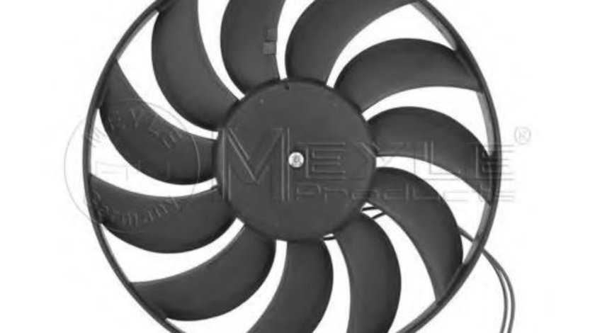 Ventilator, radiator VW TRANSPORTER IV bus (70XB, 70XC, 7DB, 7DW, 7DK) (1990 - 2003) MEYLE 100 236 0048 piesa NOUA