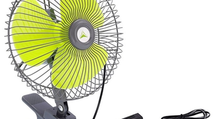 Ventilator Rotativ 24V/21W, Diametru 20 Cm, Fixat Cu Cleme Sau Șuruburi Carmotion 86338