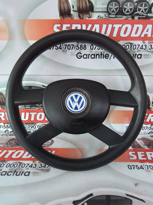 Volan cu airbag Volkswagen Polo 2.0 Motorina 2006, 6Q0880201K / 6Q0419091G