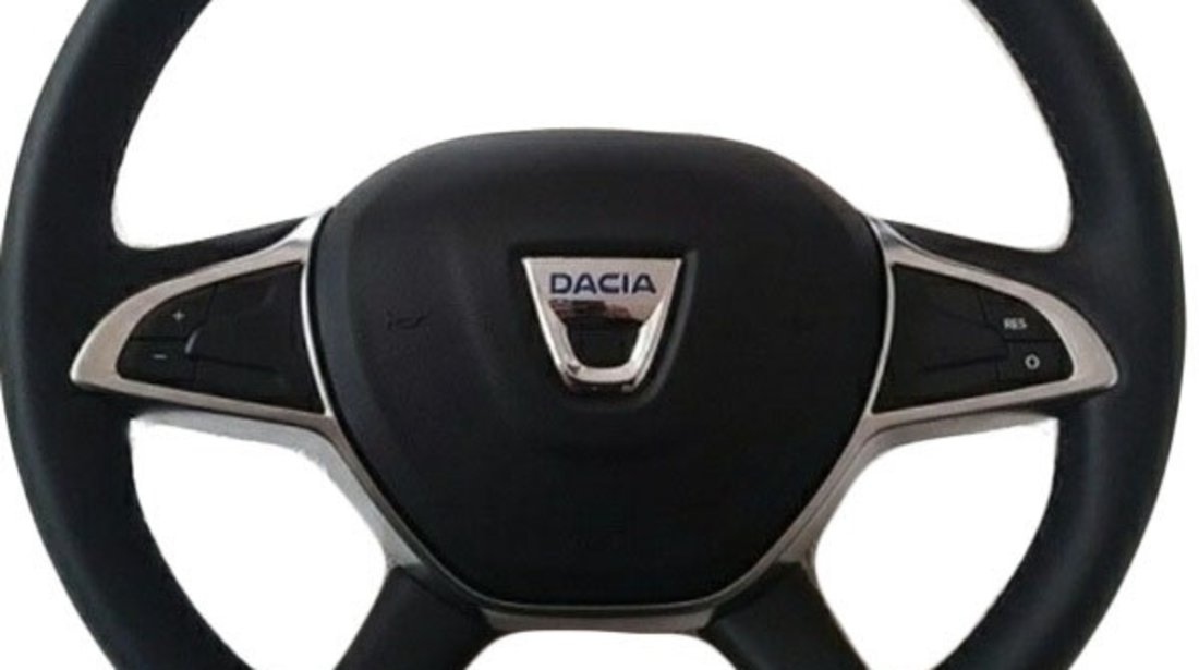 Volan piele cu comenzi + airbag nou Dacia Logan 2 #82191055