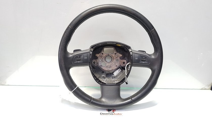 Volan piele cu comenzi, Audi Q7 (4LB) cod 4F0419091AQ (id:388423)