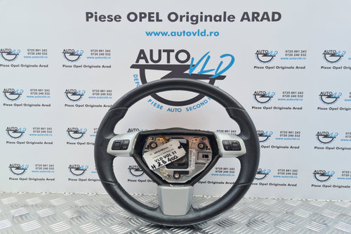 Volan piele perforata cu comenzi VLD VOL51 Opel Astra H [facelift] [2005 - 2015]