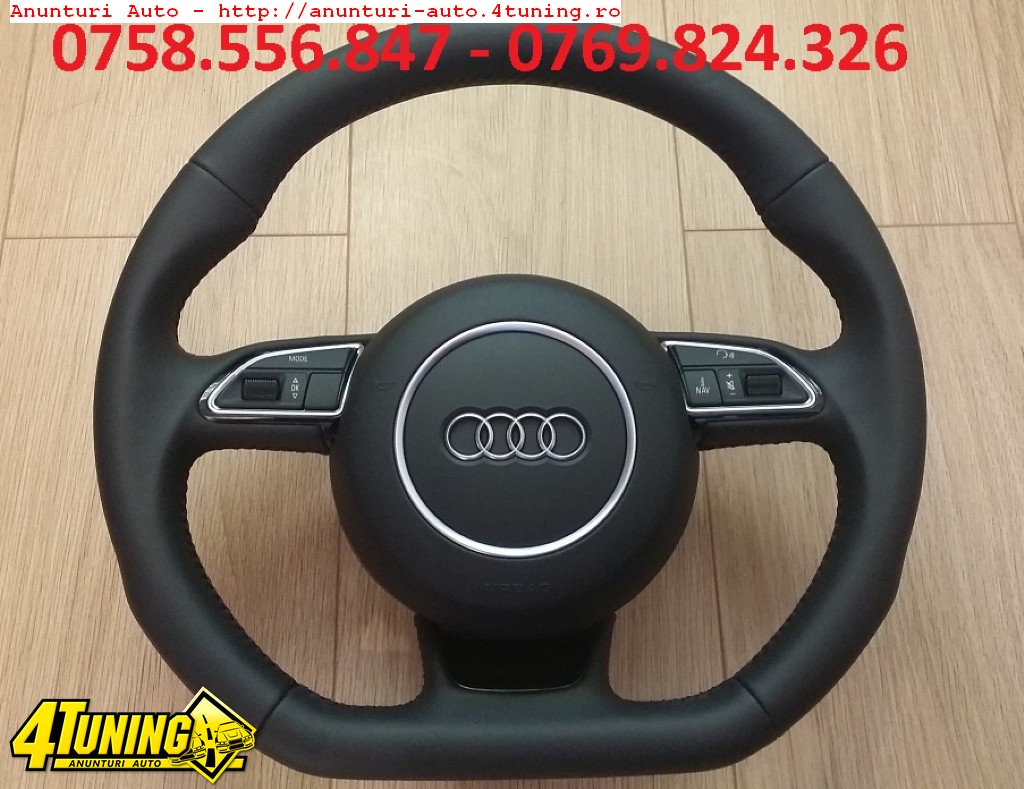 Volan S Line Audi NOU cu airbag comenzi 490 euro #125914