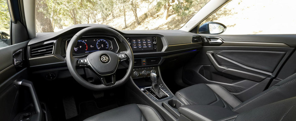 Volkswagen a lansat noua Jetta. Masina germana are un ecran color in locul  vitezometrului