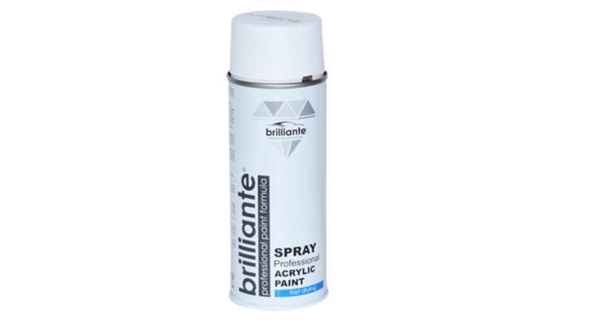 Vopsea Spray Alb Clasic Mat (ral 9003) 400 Ml Brilliante 08720