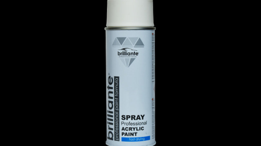 Vopsea Spray Alb Pur Mat (ral 9010) 400 Ml Brilliante 10528