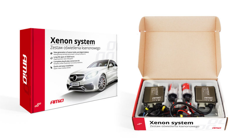 Xenon Kit Type S1068 Canbus H3 6000k Amio 01901