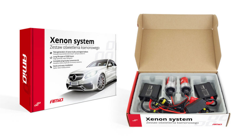 Xenon Kit Type Slim H8 H9 H11 6000k Amio 01954